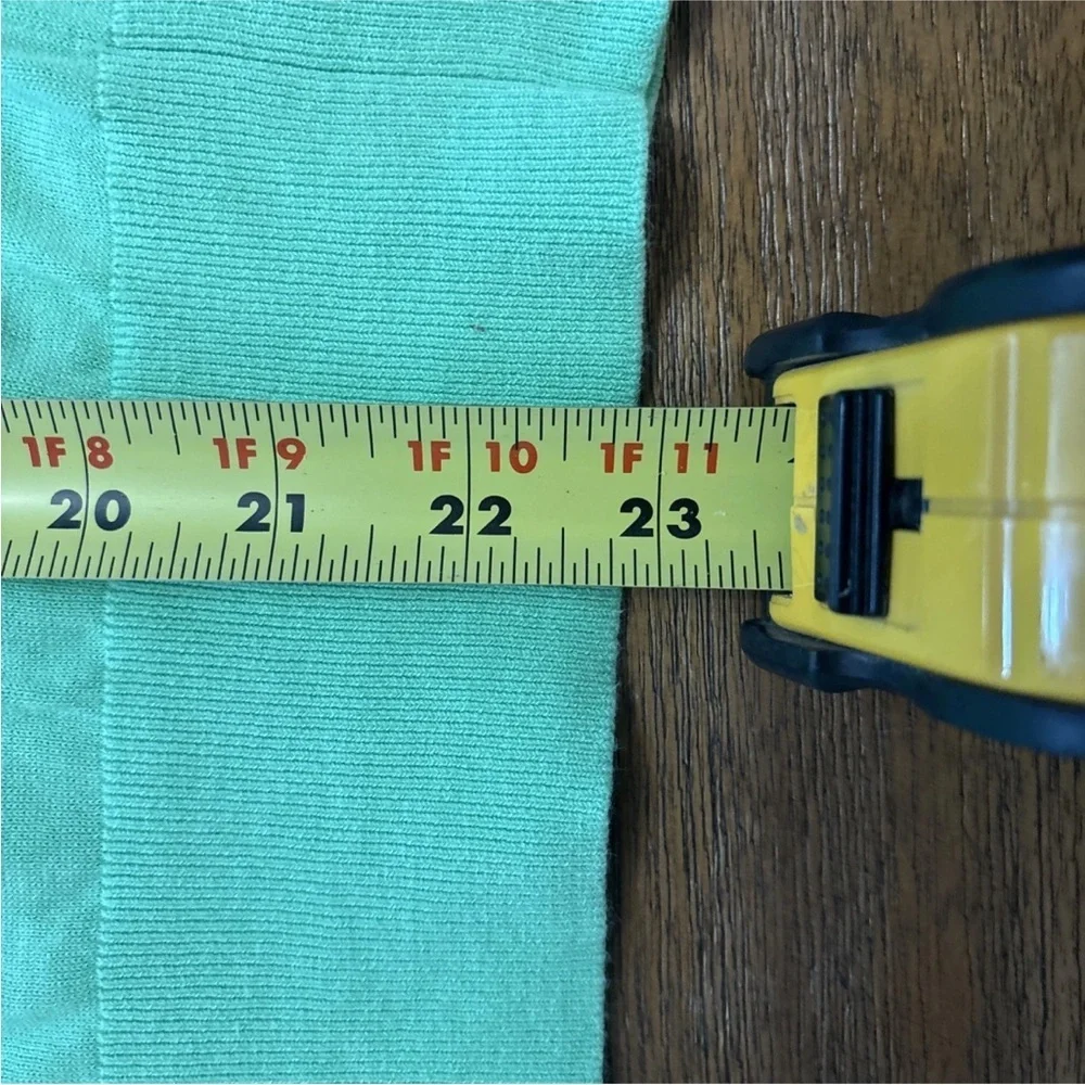 J. Crew Lime Green Crew Neck Summer Teddie Sweater